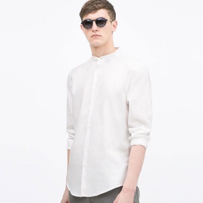 Mao Collar Shirt Mao Collar Shirt